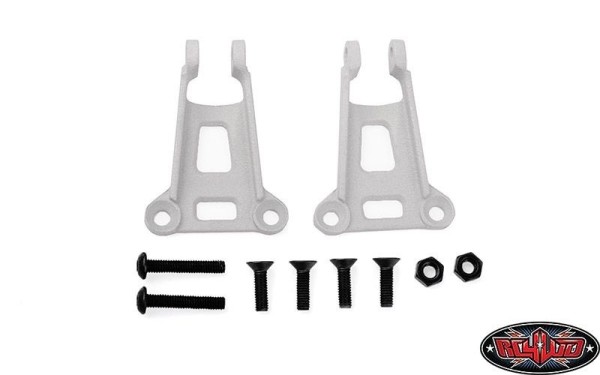 Front Shock Mounts for Trail Finder 2 Chassis (Sil