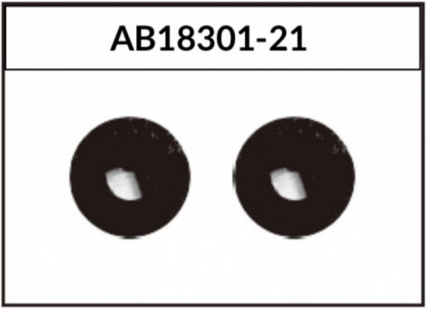 AB18301-21 Front/Rear Pinion (2 pcs)