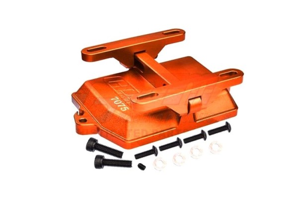 GPM Empfängerboxabdeckung Alu Orange Traxxas X-Maxx XRT