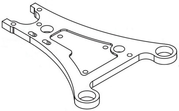 AXON TC10/3 Kohlefaser Querlenker Hinten (1)