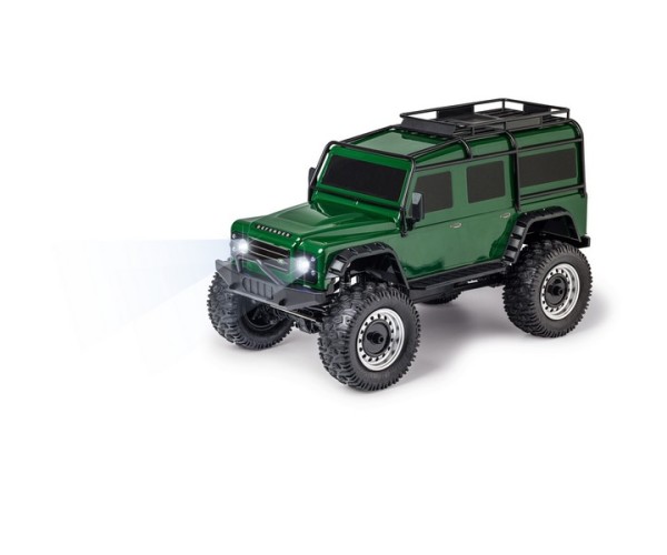 Carson 1:8 Land Rover Defender 100% RTR British grün