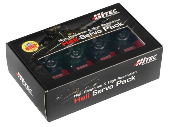 114339 HITEC RC STANDARD HELI Servo Pack (3x HS-83