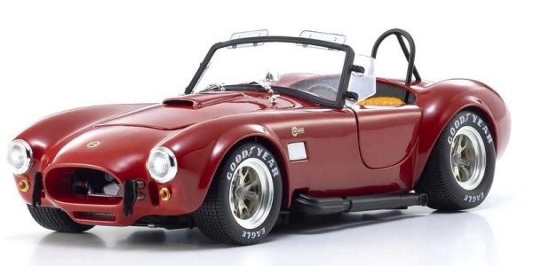 Kyosho 1:18 Shelby Cobra 427 S/C Spider 1962 Rot