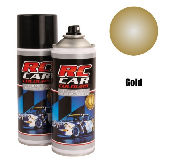 Lexan Spraydose RC CAR - DUNKEL Gold 910