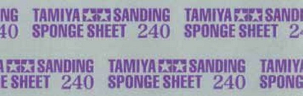 87162 Schleifpapier / Sanding Sponge Nr. 240