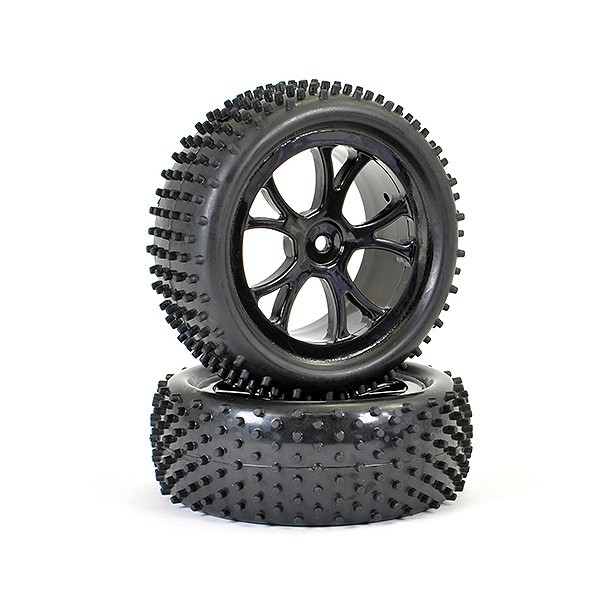 FTX VANTAGE FRONT BUGGY TYRE MOUNTED (2)