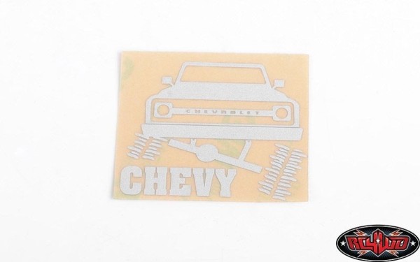 RC4WD Chrome Chevy Decals