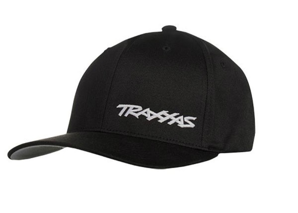 1187-BLW-LXL Traxxas FLEX HAT CURVE BILL BLK/WHT