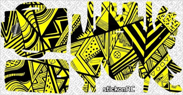 ToniSport Futaba 7PX Skin - Yellow