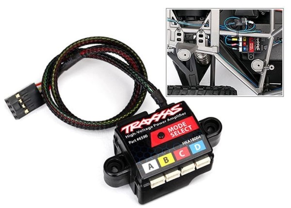 6590 Traxxas High-Voltage Power-Verstärker 8-Kanal