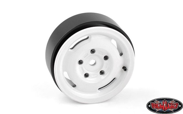 RC4WD Apio 1.55 Single Beadlock Wheel (White)