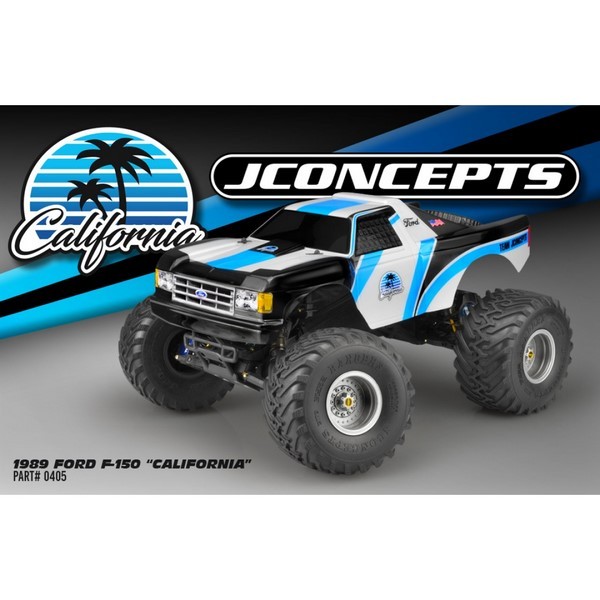 JConcepts 1989 Ford F-150 "California" Traxxas Sta