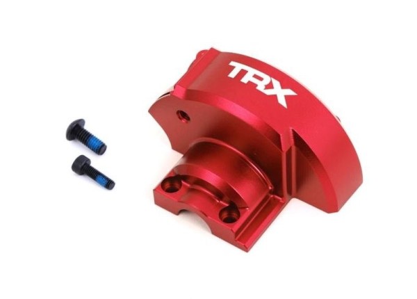 10287-RED Traxxas Getriebe-Abdeckung Alu rot