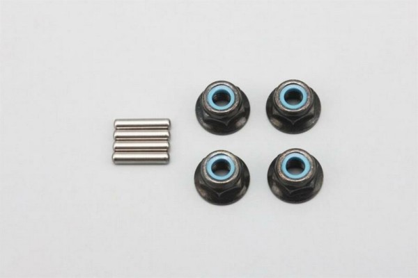 Yokomo Wheel Hub Pin & Nut