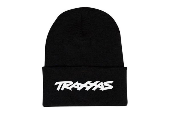 1189-BLK-JR Traxxas FOLD BEANIE YOUTH BLK