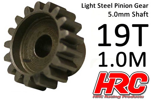 HRC71019 Motorritzel Stahl 19 Z Modul 1 / 5mm