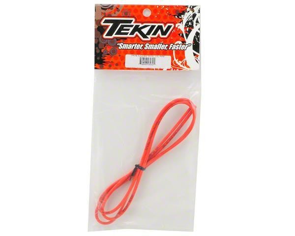 Tekin 14awg Silicon Power Wire 3' Red