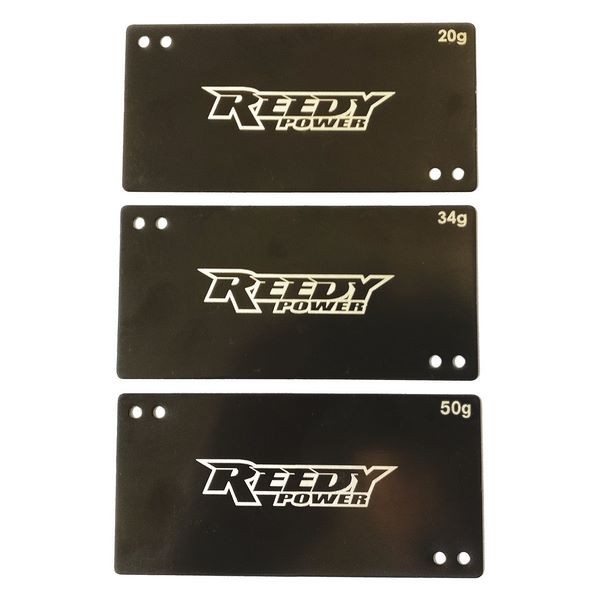 27355 Reedy Shorty Battery Weight Set, 20g, 34g, 50g