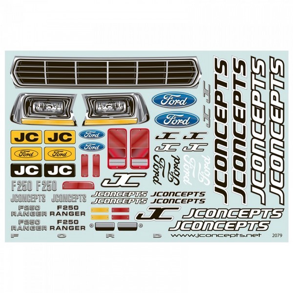 Jconcepts 1979 Ford F-250 SCT body (Fits - Slash &