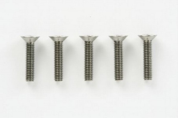 40127 Tamiya 2.6x12mm Countersunk Screw (5)