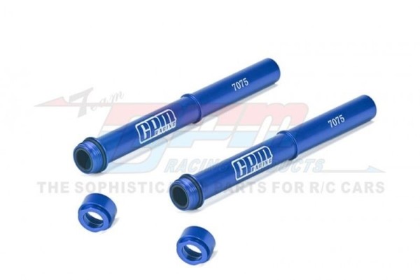 GPM ALU 7075 FORK TUBE SET blau 1/4 PROMOTO-MX