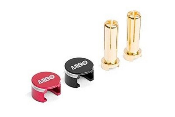 MIBO Low-Profile Heatsink Bullet Plugs 5mm (2)