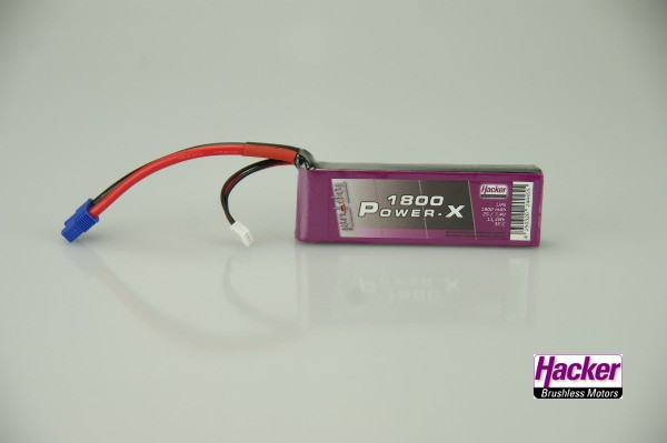 81800261 Hacker TopFuel Power-X Lipo 1800-2S 7.4V