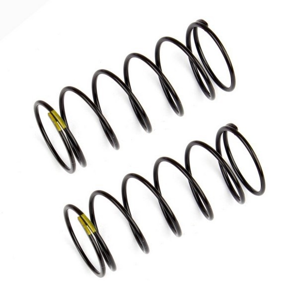91834 Asso Front Shock Springs, yellow, 4.30 lb in
