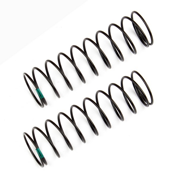 91837 Asso Rear Shock Springs, green, 1.80 lb in,