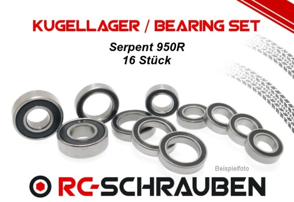 Kugellager Set (2RS) Serpent 950R