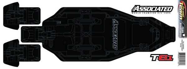 71132 Asso T6.1 CHASSIS PROTECTIVE SHEET