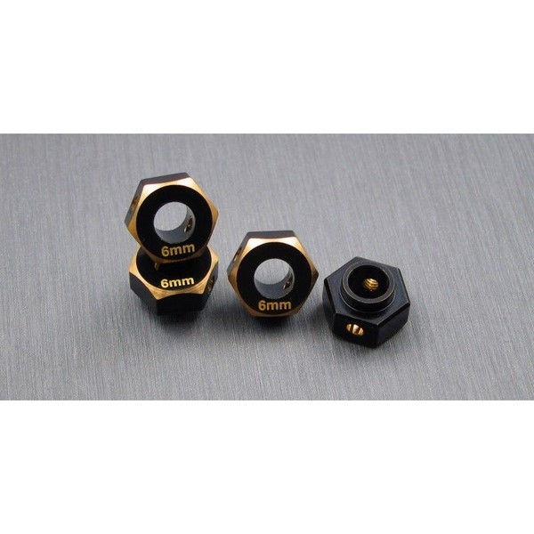 SAMIX TRX-4 brass hex adaptar (6mm)