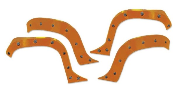 TMT Fender Flares orange Traxxas E-Revo 2.0