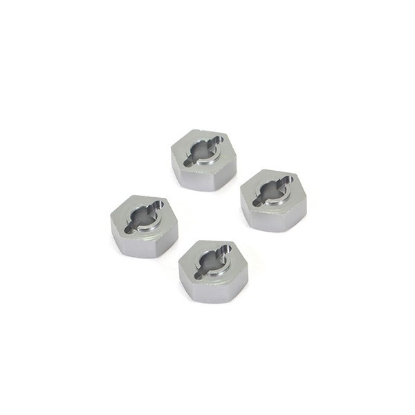 FTX FURY X ALUMINIUM WHEEL HEXES W/PINS (4PC)