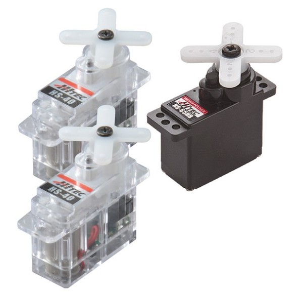 1-01009 Indoor Servo Set 2xHS-40 & 1xHS-65HB