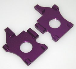 U2724 Alloy Diff Mounts; purple - Mi2 pr