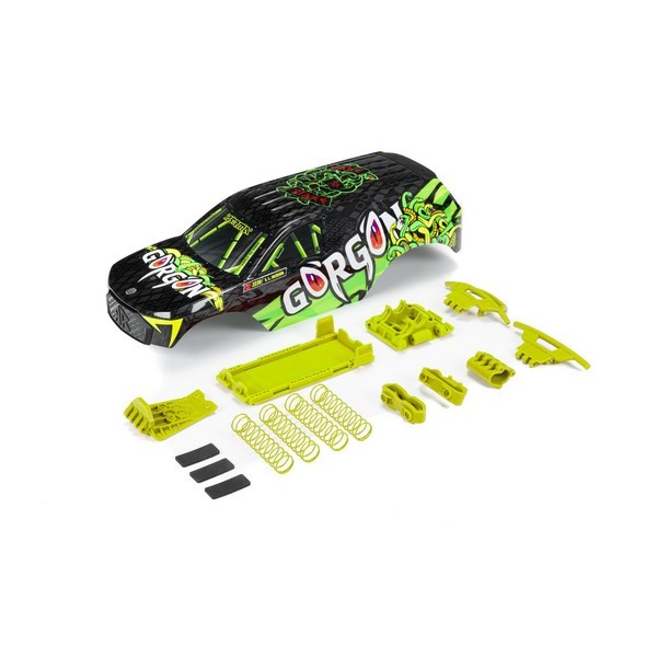 ARA402349 Arrma GORGON Painted Body Gelb Fluoreszierend