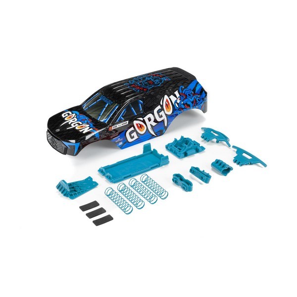 ARA402355 Arrma GORGON Painted Body Set Blau