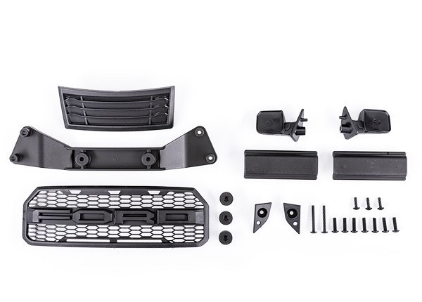 5921 Traxxas Grill Seitenspiegel & Halter