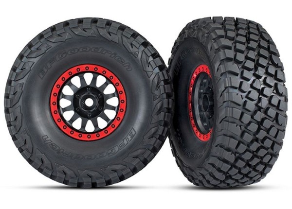 8474 Traxxas Kompletträder Reifen BFGoodrich Baja KR3 (2) Unlimited Desert Racer UDR - 6S