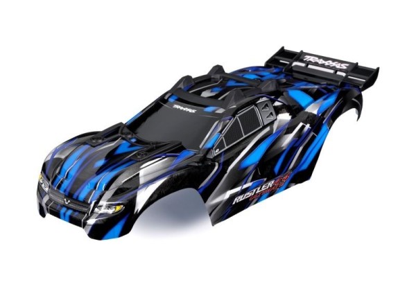 Traxxas Karosserie Rustler 4x4 Ultimate Blau