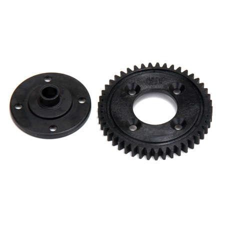 LOSA3562 8IGHT-E 45T Spur Gear, Plastic