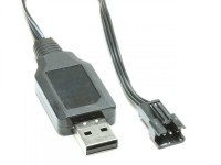 19005 USB Ladekabel 7.4V / 1000mAh - HBX SM 3P - Whisky Buggy 1/16