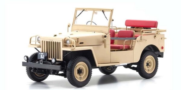 Kyosho 1:18 Toyota Land Cruiser BJ 4X4 1951 Beige