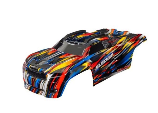 9511-BLUE Traxxas Karosserie Sledge Komplett Blau