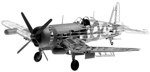 Guillow F4U-4 Corsair - Spannweite: 78cm 1/16