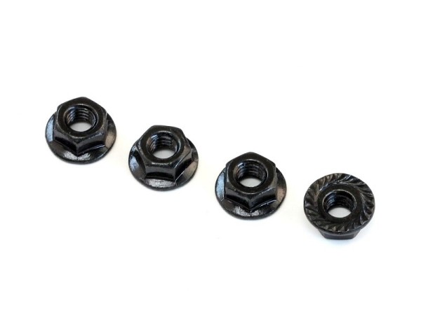 Destiny Flanged Nut 4,0mm