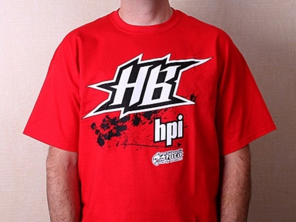 67265 HB "Spray" T-Shirt (Red/Small)
