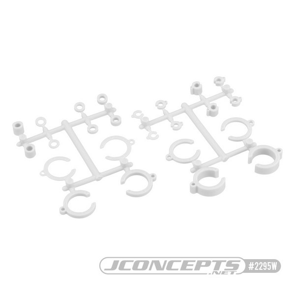 JConcepts Big Bore Shock Limiter up-travel kit (24) Weiss