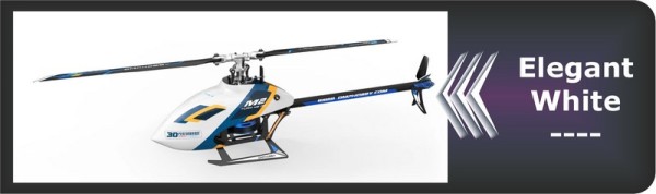 OMP Helikopter M2 EVO Weiss BNF 3D